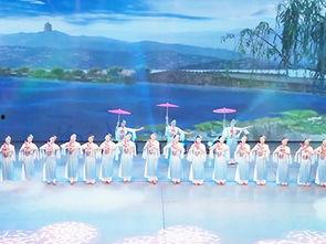 西湖春舞蹈视频,踏春韵律，水乡风情