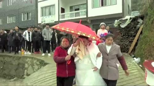 贵州沿河哭嫁全程视频,传统婚俗的深情演绎